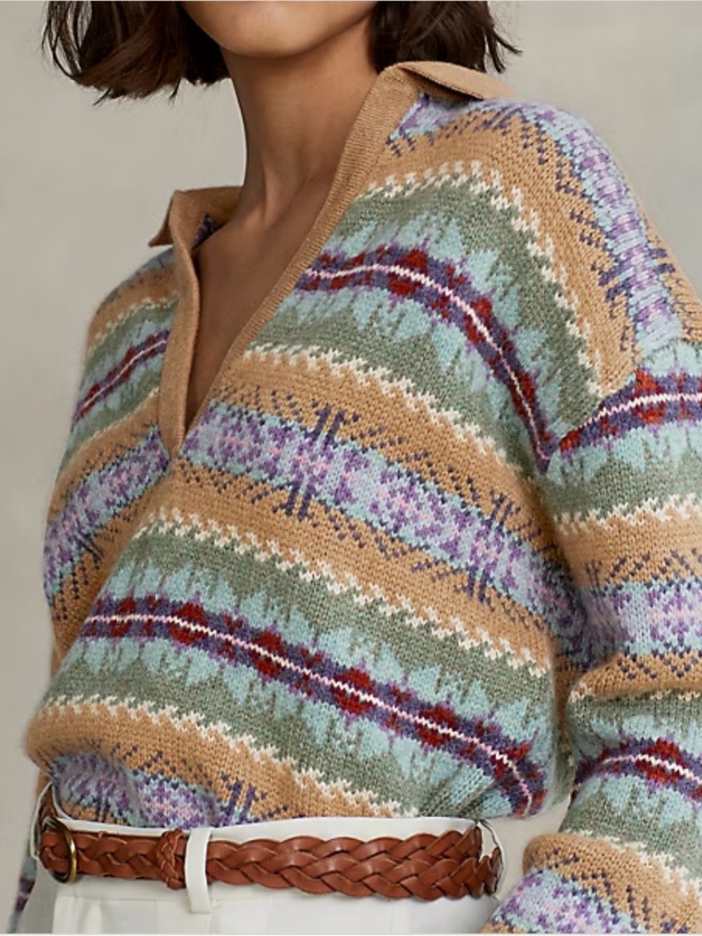 POLO Ralph Lauren Fair Isle Wool Pullover